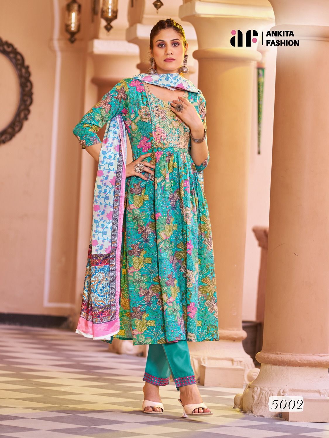 Aneri By Ankita Readymade Printed Suits Catalog